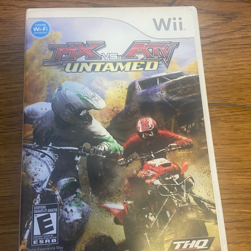 HQ MX vs. ATV Untamed for Wii - Red and White